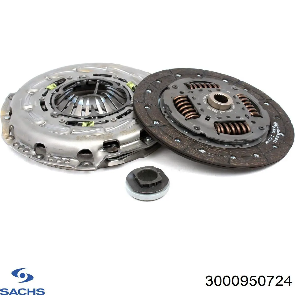 Комплект зчеплення (3 частини) Sachs 3000950724 ціна, від 282.80 USD