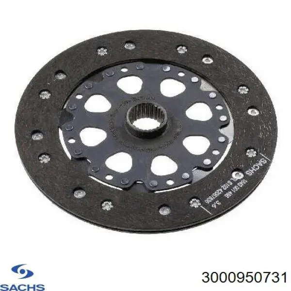 Купити 3000950731 Sachs Комплект зчеплення (диск, корзина, підшипник)