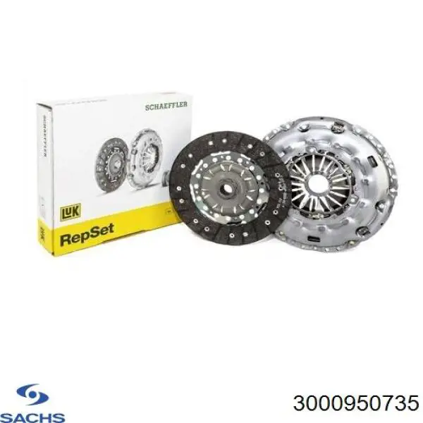 Комплект зчеплення (3 частини) LUK 623331709 ціна, від 110.94 USD