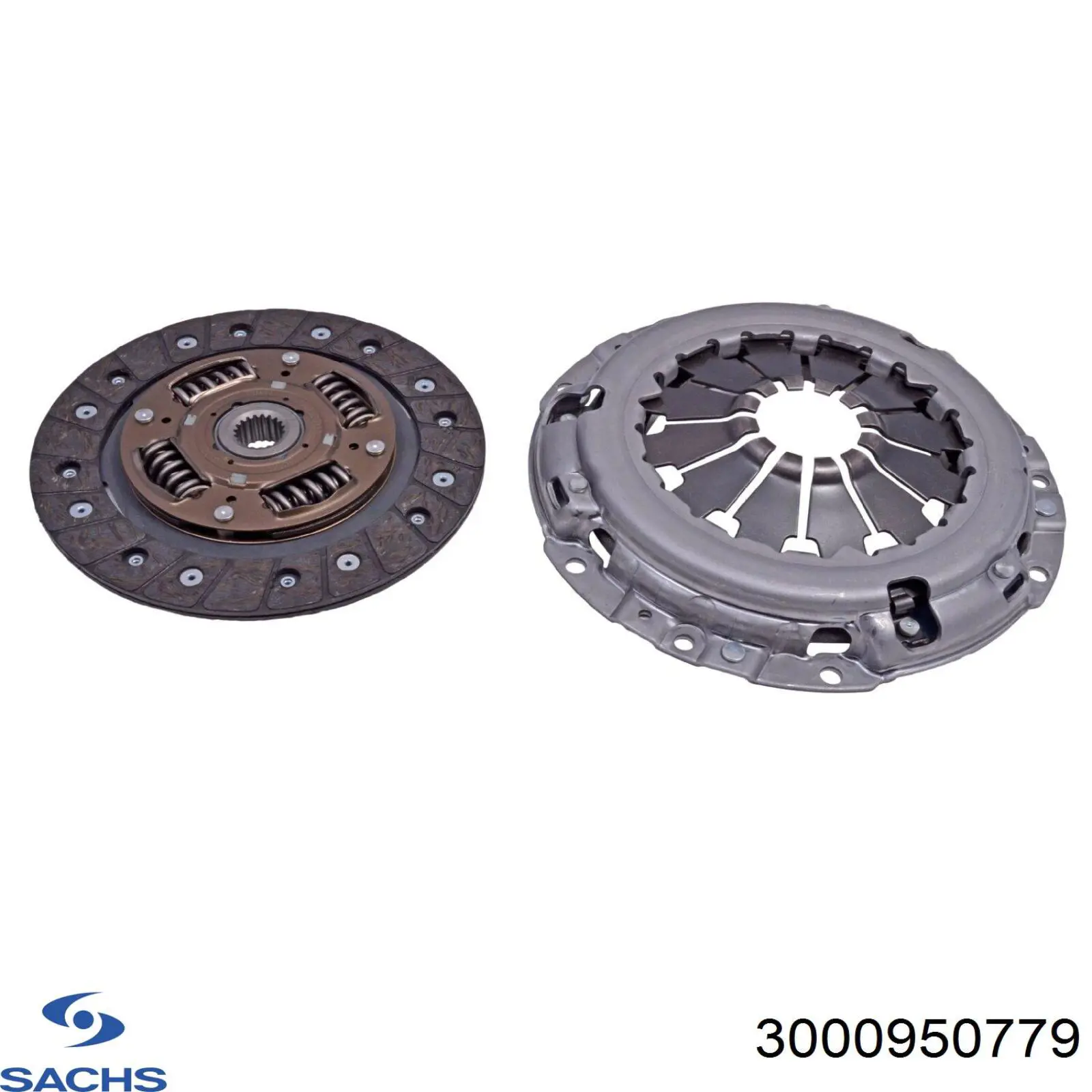 Комплект зчеплення (3 частини) Sachs 3000950779 ціна, від 113.47 USD