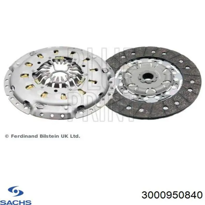 3000950840 Sachs Зчеплення в зборі