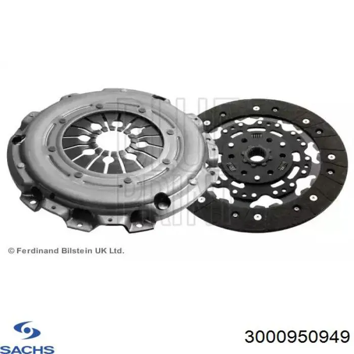 Купити 3000950949 Sachs Комплект зчеплення (диск, корзина, підшипник)
