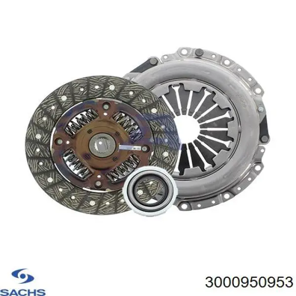 3000950953 Sachs Зчеплення в зборі