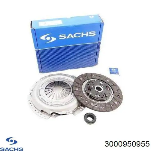 Купити 3000950955 Sachs Комплект зчеплення (диск, корзина, підшипник)
