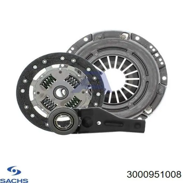 Комплект зчеплення (3 частини) Sachs 3000951008 ціна, від 145.90 USD