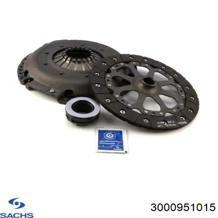 3000951015 Sachs Зчеплення в зборі