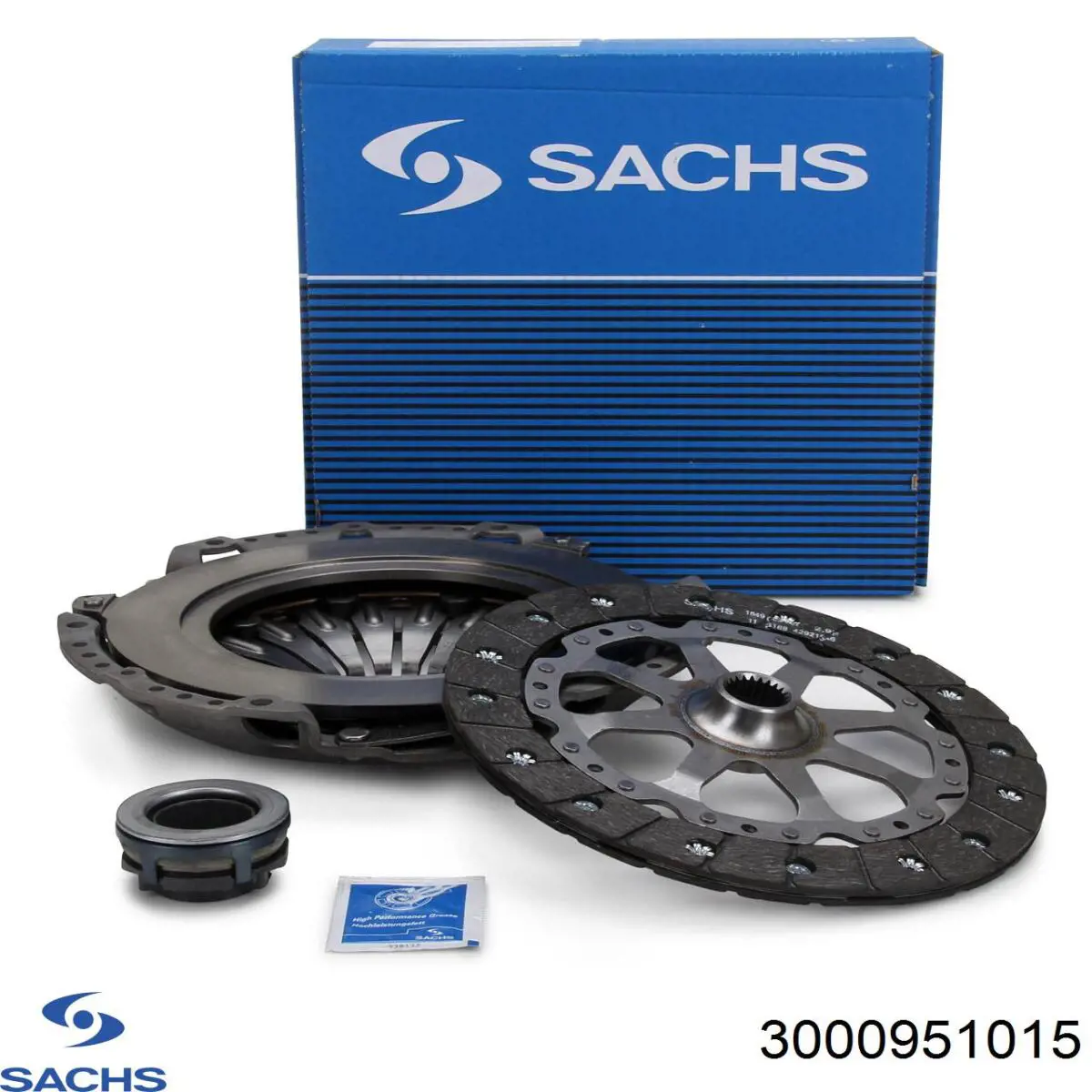 Комплект зчеплення (3 частини) Sachs 3000951015 ціна, від 416.94 USD