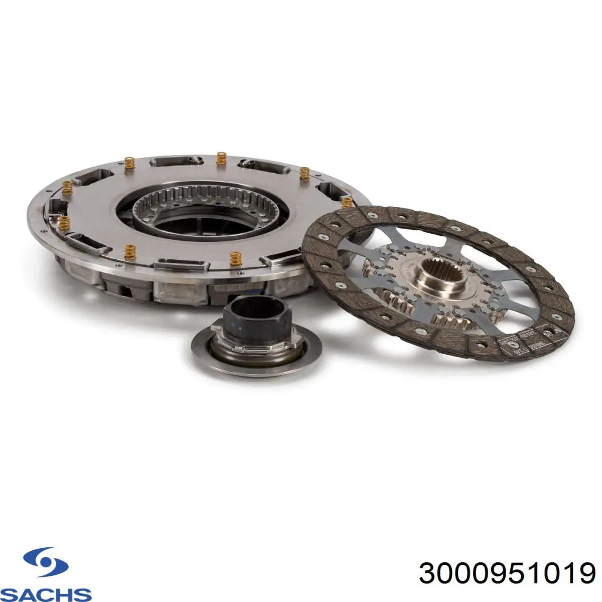 Комплект зчеплення (3 частини) Sachs 3000951019 ціна, від 1110.32 USD