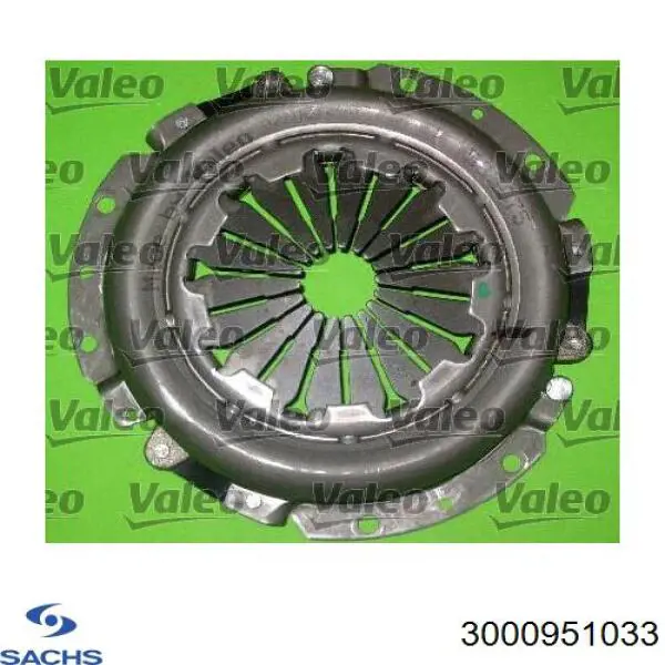 Купити 3000951033 Sachs Комплект зчеплення (диск, корзина, підшипник)