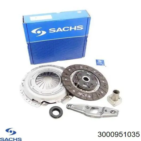 Купити 3000951035 Sachs Комплект зчеплення (диск, корзина, підшипник)
