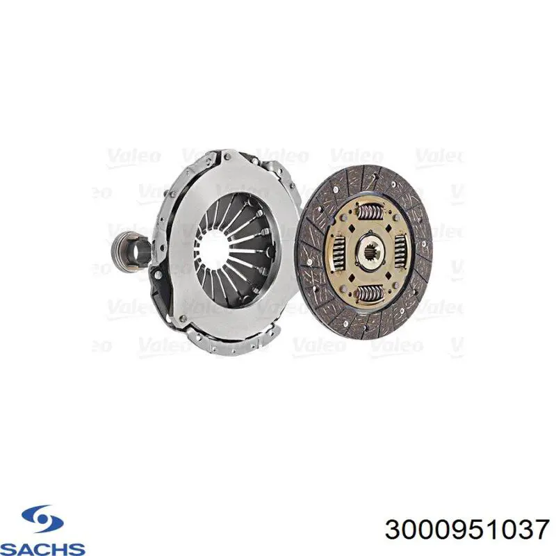 Зчеплення 3000951037 Sachs