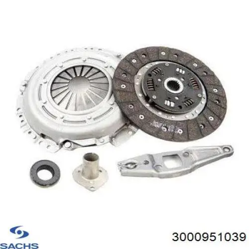 Комплект зчеплення (3 частини) Sachs 3000951039 ціна, від 190.62 USD