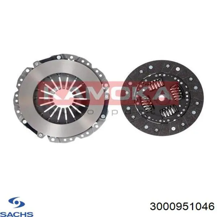 Комплект зчеплення (3 частини) Sachs 3000951046 ціна, від 107.69 USD