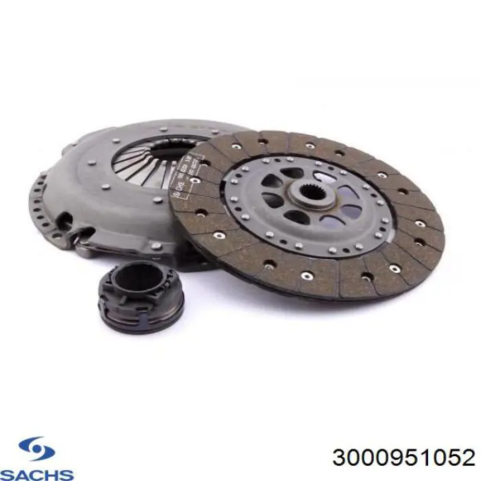 3000951052 Sachs Зчеплення в зборі