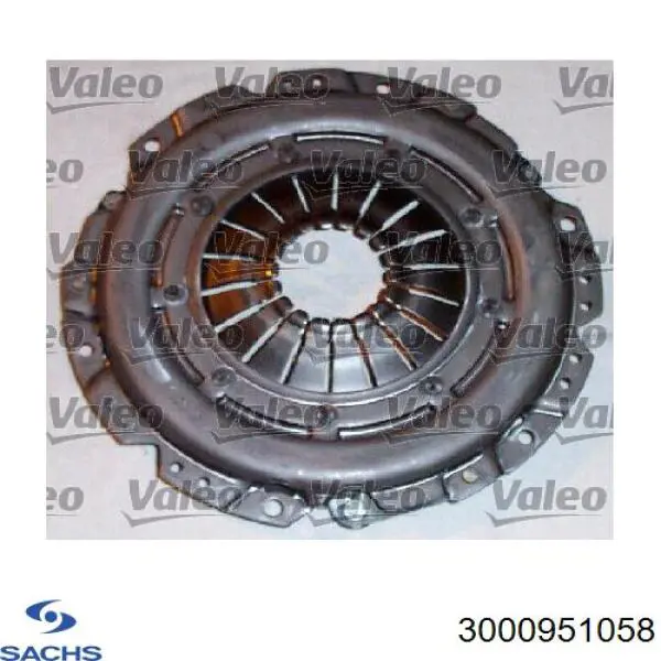 Комплект зчеплення (3 частини) Sachs 3000951058 ціна, від 118.55 USD
