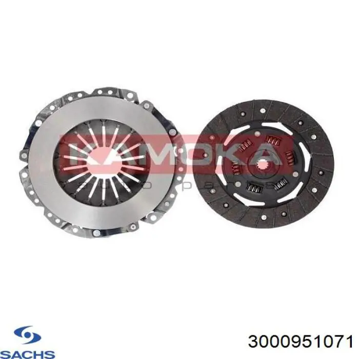 Комплект зчеплення (3 частини) Sachs 3000951071 ціна, від 107.28 USD