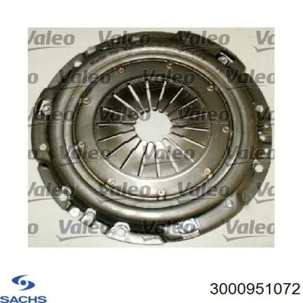 Купити 3000951072 Sachs Комплект зчеплення (диск, корзина, підшипник)