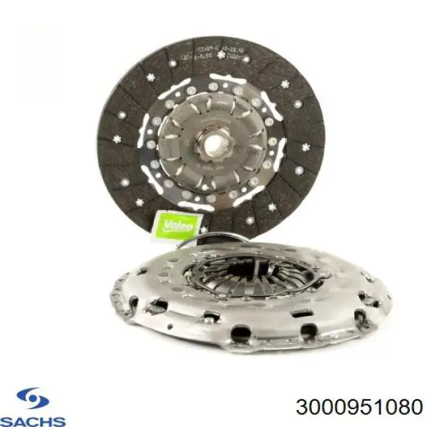 3000951080 Sachs Зчеплення в зборі