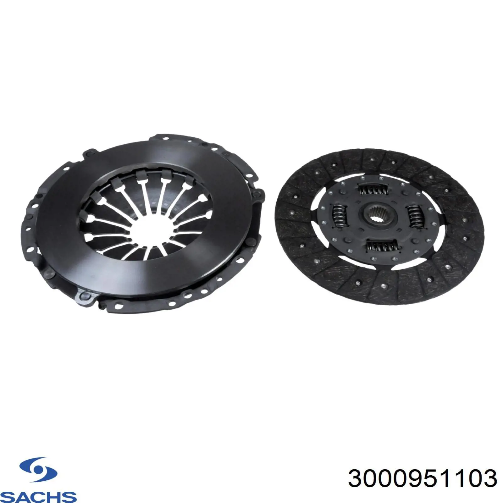 3000951103 Sachs Зчеплення в зборі