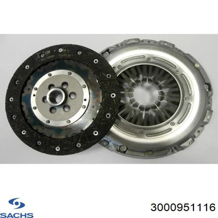 3000951116 Sachs Зчеплення в зборі