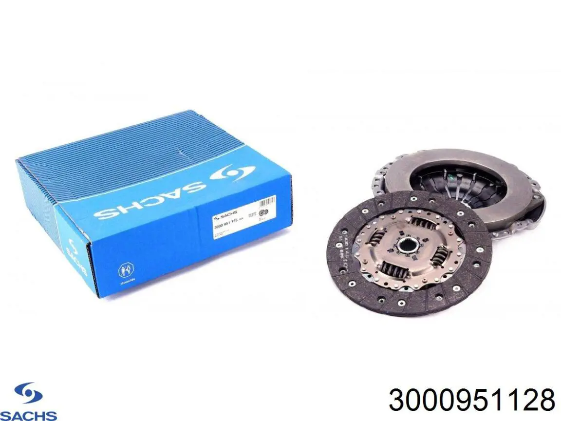 Комплект зчеплення (3 частини) Sachs 3000951128 ціна, від 132.41 USD