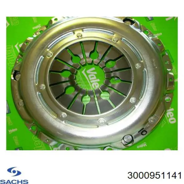 Комплект зчеплення (3 частини) Sachs 3000951141 ціна, від 156.01 USD