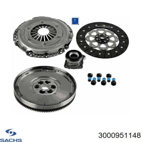 Комплект зчеплення (3 частини) Opel 6606003 ціна, від 209.49 USD