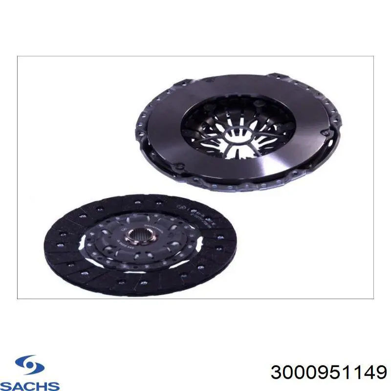 Зчеплення 3000951149 Sachs