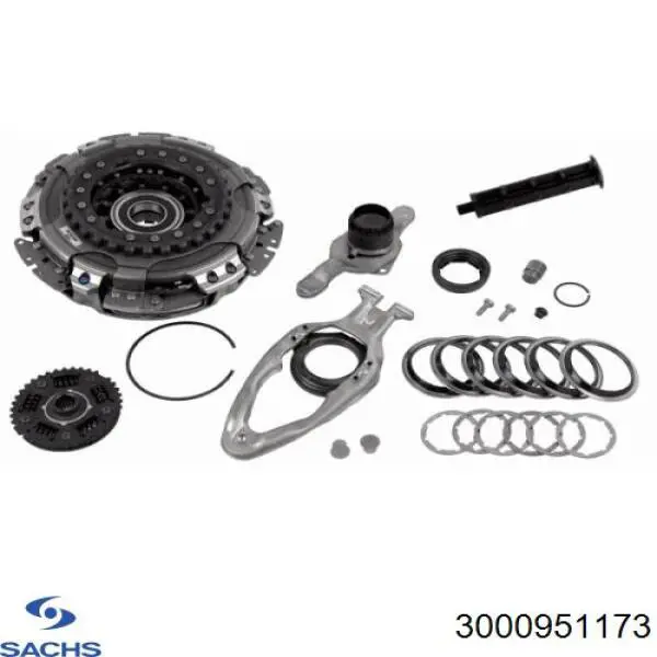Купити 3000951173 Sachs Комплект зчеплення (диск, корзина, підшипник)