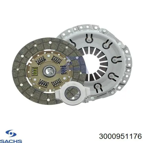 Купити 3000951176 Sachs Комплект зчеплення (диск, корзина, підшипник)