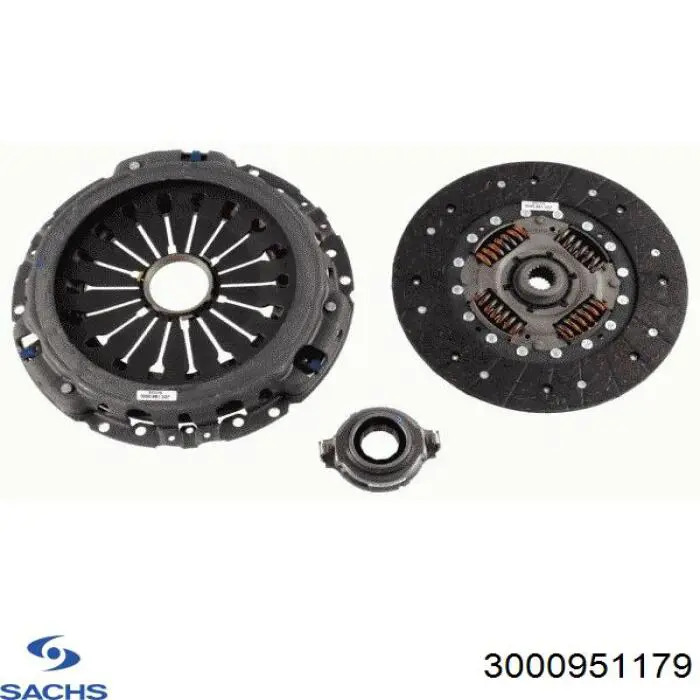 3000951179 Sachs Зчеплення в зборі