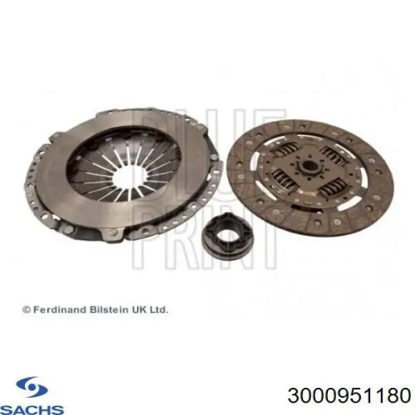Комплект зчеплення (3 частини) Sachs 3000951180 ціна, від 123.03 USD