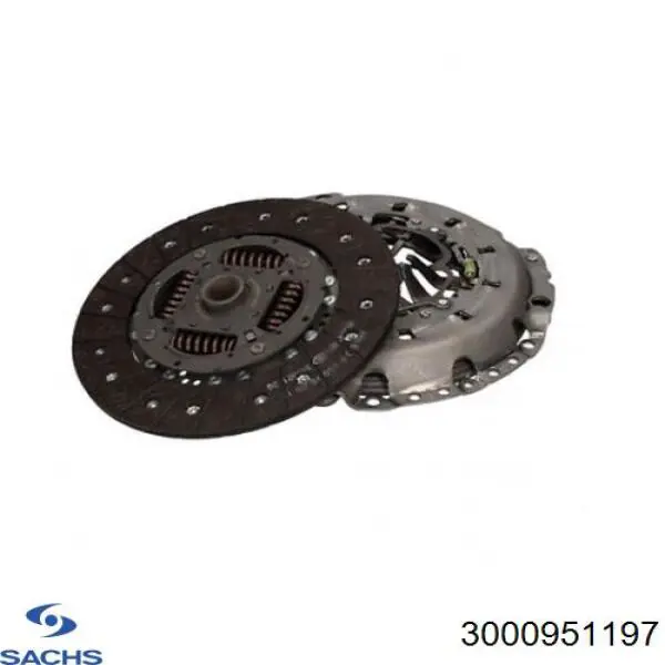 Купити 3000951197 Sachs Комплект зчеплення (диск, корзина, підшипник)