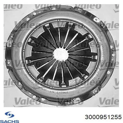 3000951255 Sachs Зчеплення в зборі