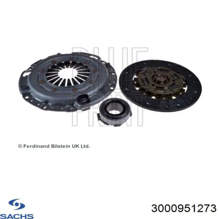 Купити 3000951273 Sachs Комплект зчеплення (диск, корзина, підшипник)