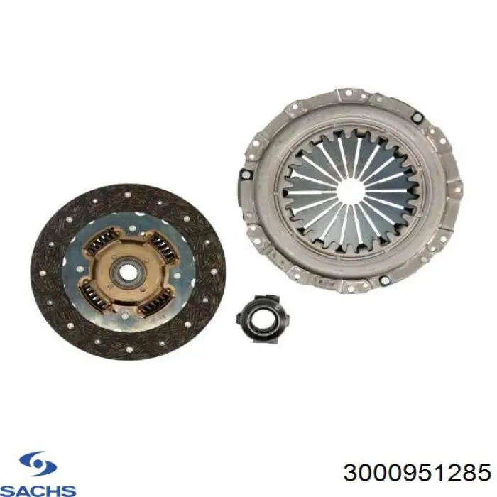 Комплект зчеплення (3 частини) Sachs 3000951285 ціна, від 111.04 USD