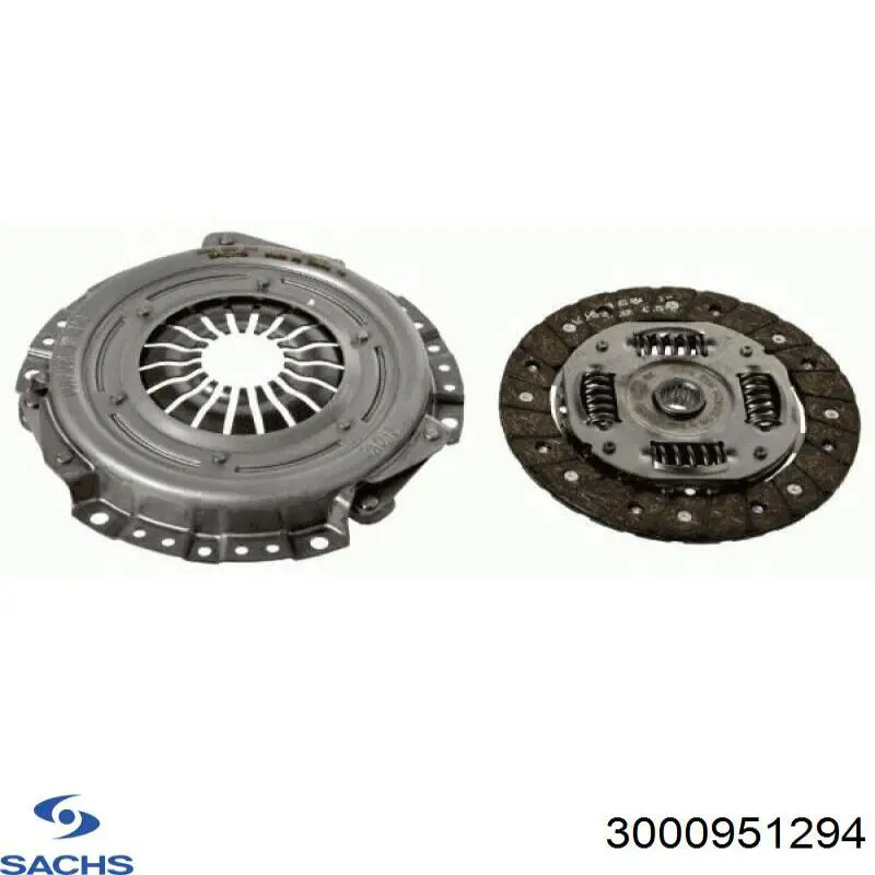 Купити 1422565 Ford Комплект зчеплення (диск, корзина, підшипник)