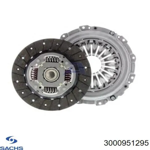 Купити 3000951295 Sachs Комплект зчеплення (диск, корзина, підшипник)