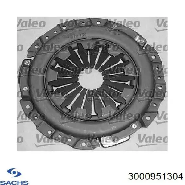 Комплект зчеплення (3 частини) Sachs 3000951304 ціна, від 103.37 USD