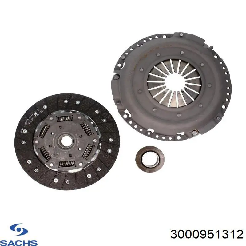 Комплект зчеплення  Sachs 3000951312