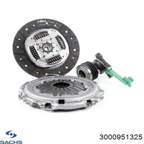 Купити 3000951325 Sachs Комплект зчеплення (диск, корзина, підшипник)