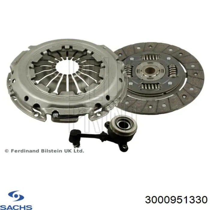 Купити 3000951330 Sachs Комплект зчеплення (диск, корзина, підшипник)