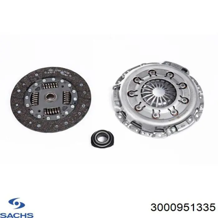 Комплект зчеплення (3 частини) Sachs 3000951335 ціна, від 134.86 USD