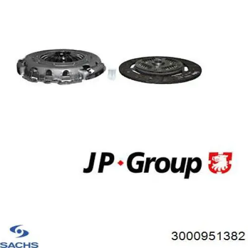 Зчеплення 3000951382 Sachs