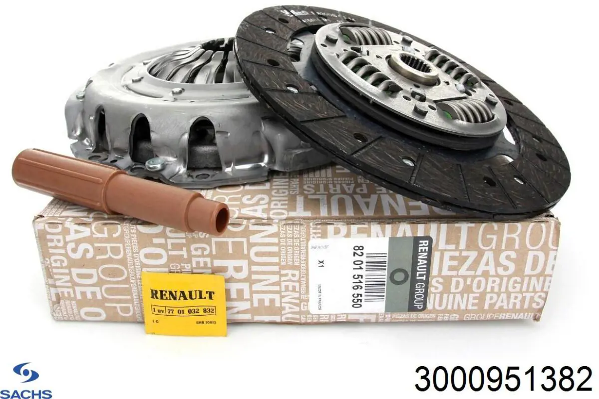Комплект зчеплення  Sachs 3000951382