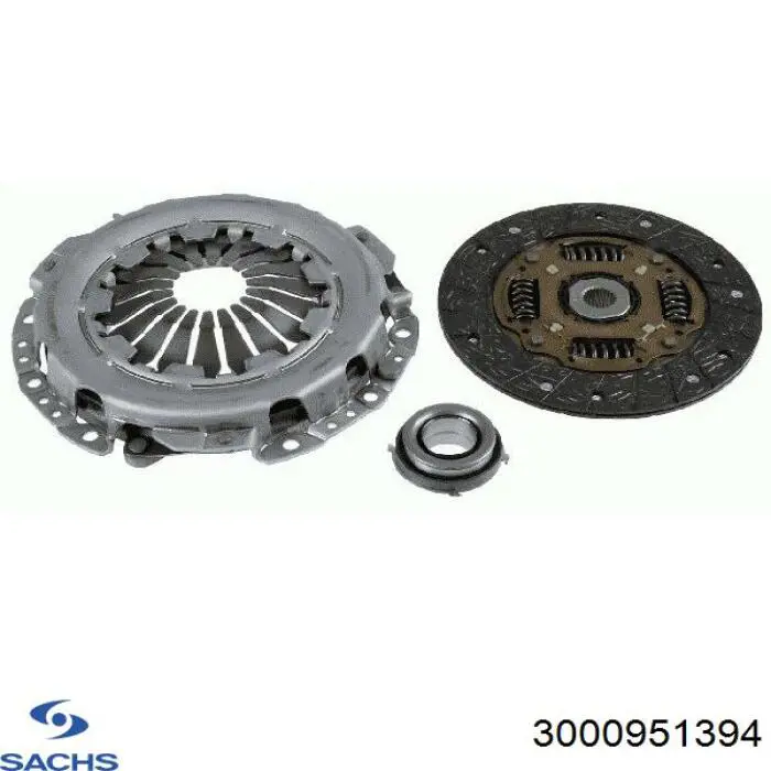 Купити 3000951394 Sachs Комплект зчеплення (диск, корзина, підшипник)