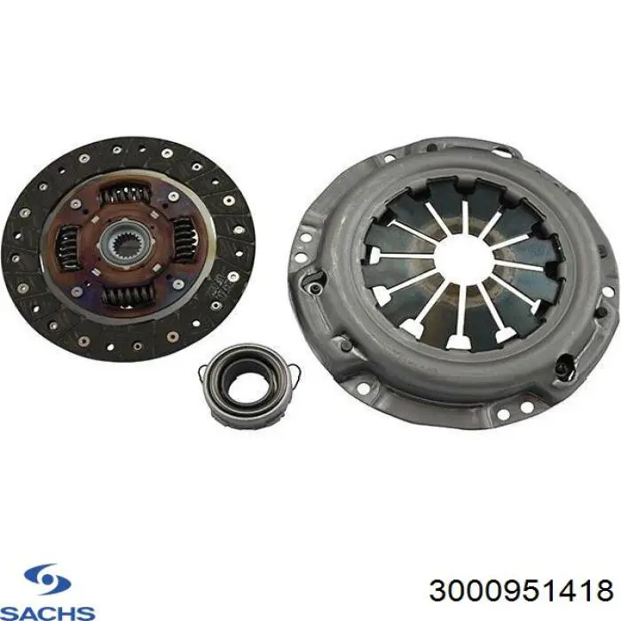3000951418 Sachs Зчеплення в зборі