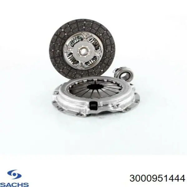 Комплект зчеплення (3 частини) Sachs 3000951444 ціна, від 302.94 USD