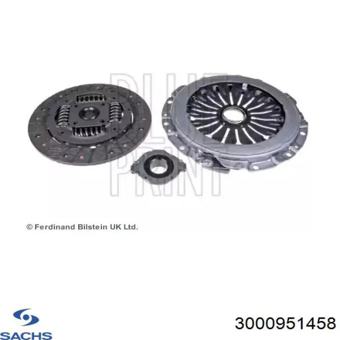 Комплект зчеплення (3 частини) Kavo Parts CP1505 ціна, від 5965.30 UAH
