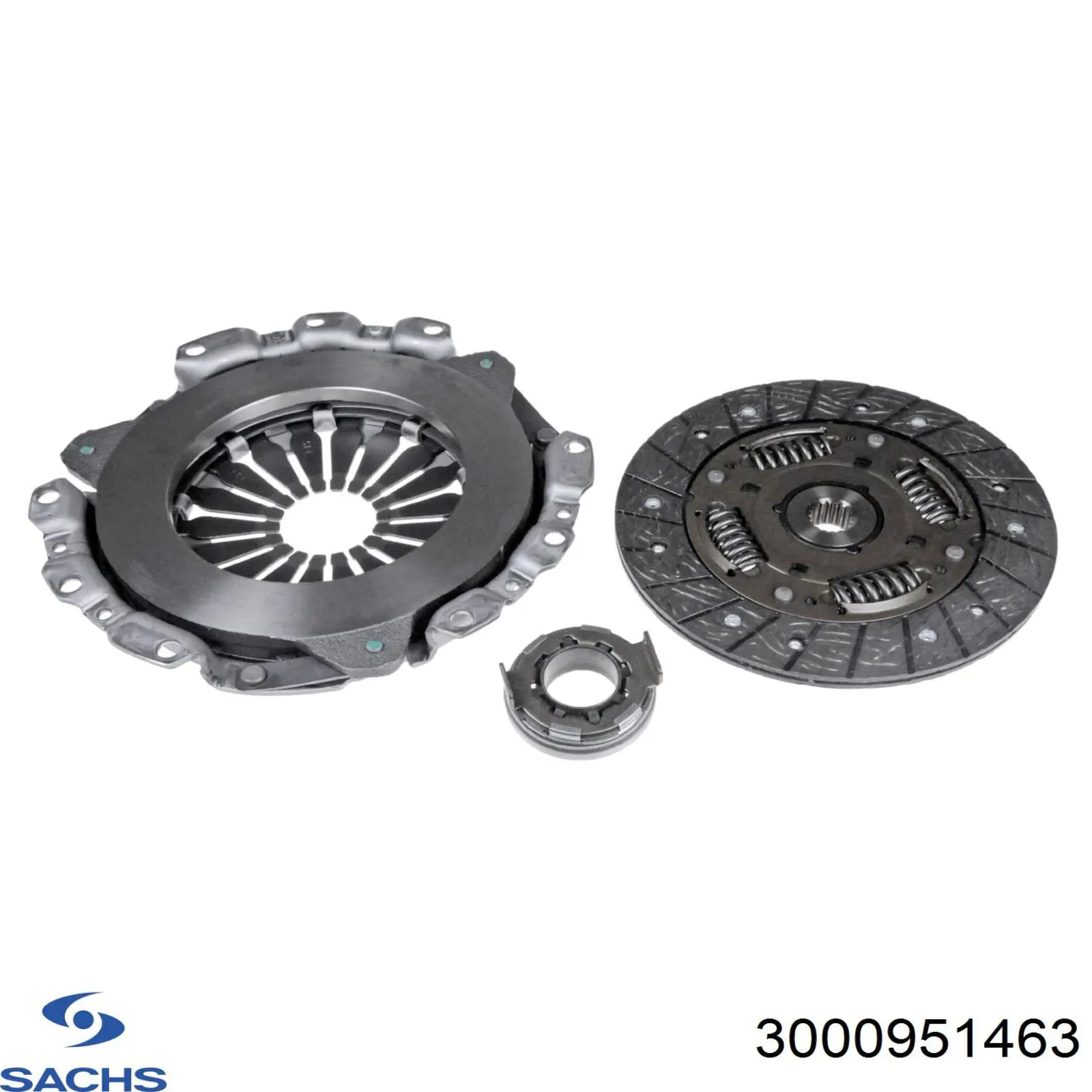Комплект зчеплення (3 частини) Sachs 3000951463 ціна, від 64.75 USD